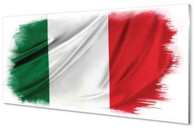 Quadro acrilico Flag italiana 100x50 cm