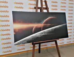 Quadro su tela – Pianeti nella galassia
