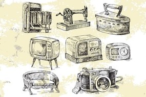 Stampa su tela – Vita retrò