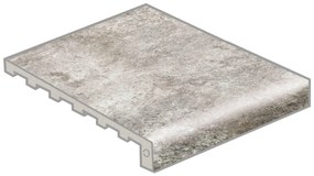 Piastrella coprigradino per scale GRADINO VALESTRA grigio L 35 x H 4 cm 8 pezzi
