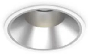 Ideal Lux -  Off FA round L LED  - Faretto a incasso da soffitto rotondo