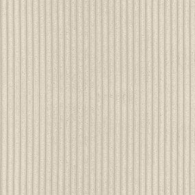 Divano angolare color crema allungabile/con contenitore (con composizione variabile) con rivestimento in velluto a coste Luma – Ropez