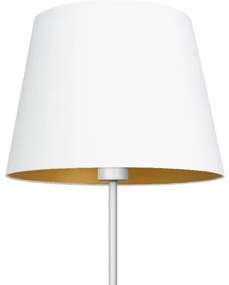 Lampada con piedistallo ARDEN 1xE27/60W/230V bianco/oro