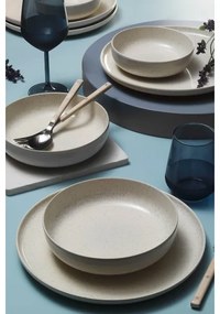 Set da tavola 18 pezzi beige/porcellana