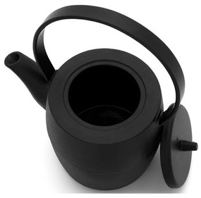 Teiera nera in ghisa con filtro 1,2 l Kobe – Bredemeijer
