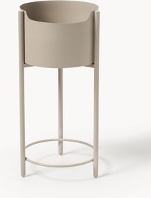 Fioriera in metallo Taru, alt. 65 cm