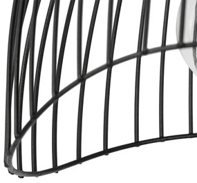 Plafoniera di design nera 20 cm - Pua