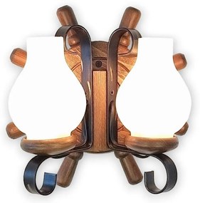 Brilagi - Applique TIMONA 2xE14/40W/230V faggio/noce