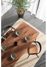 Tavolo da pranzo in legno di noce 90x180 cm Fawn - Gazzda