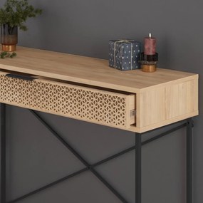 Consolle in rovere naturale 35,5x110 cm Ecrin - Marckeric