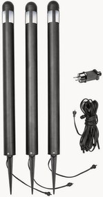 Set di 3 lampade da giardino a LED Amalfi