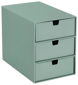Organizer verde in cartone per cassetti Ingrid Canvas Paper Laminate – Bigso