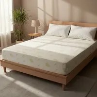 Coprimaterasso matrimoniale fibra di bambù Aloe