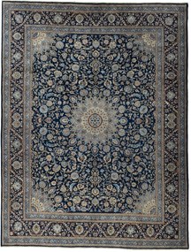 Kashmar Tappeto persiano 310 x 400 Blu (Iran) Annodato A Mano