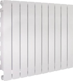 Termosifone in alluminio 10 elementi interasse 700 mm PRODIGE MODERN neutral white