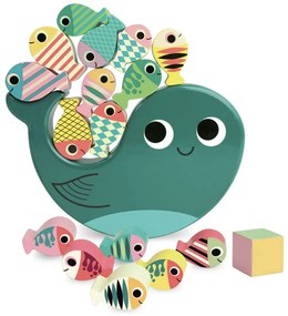 Vilac - Gioco in legno "Balena equilibrista"