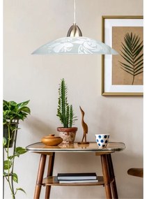 Prezent 45141 - Lampadario a sospensione con filo PLATE 1xE27/60W/230V