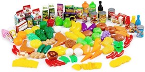 Set di 120 elementi in plastica per la cucina o il piccolo negozio dei bambini