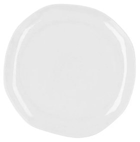 Piatto Piano Ariane Earth Ceramica Bianco 25 cm (6 Unità)