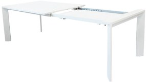 IMPACTO - tavolo allungabile in alluminio 150/200 bianco o antracite