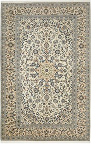 Kashan Tappeto 310x200 Beige (Iran) Annodato A Mano