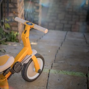 PETITE&amp;MARS - Triciclo per bambini 5in1 TURBO Intense Ochre