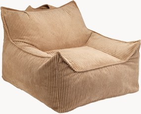 Pouf sacco per bambini in velluto a coste Club