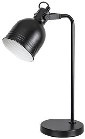 Rabalux 2240 - Lampada da tavolo FLINT 1xE14/25W/230V nero