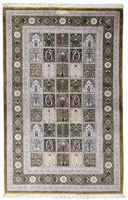 Ghom Tappeto 120x80 (Iran) Annodato A Mano