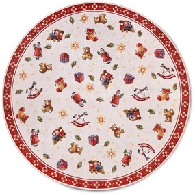 Tappeto rotondo rosso con motivo natalizio ø 150 cm Red Christmas - Villeroy&amp;Boch