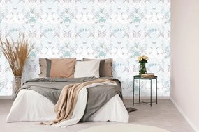 Carta da parati – Fiori vintage