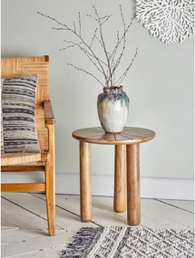 Tavolino rotondo in legno di mango ø 40 cm Stella - Bloomingville