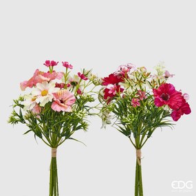 EDG - Enzo De Gasperi mazzolino fiori di campo h 28 cm set 2 pezzi assortiti