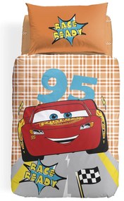 Completo Copripiumino Singolo Cars Cartoons, in cotone