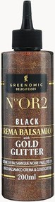 Crema balsamica con glitter oro Black