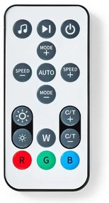 Nedis WIFILN51CRGB-LED RGB striscia dimmerabile SmartLife 6m 32W/230V Wi-Fi IP65