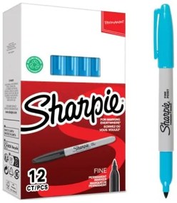 CF12 SHARPIE FINE  F - TURCHESE