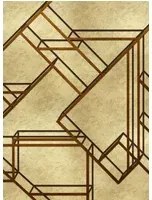 Coordonne Carta da parati panoramica L-Geometric Metallics - Gold