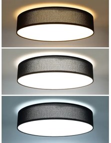 Solight WO8014 - Plafoniera LED dimmerabile PENLEY LED/48W/230V+RC diametro 40 cm nero