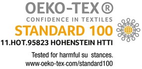 Set copripiumino e federa nero in cotone per letto singolo 140x200 cm Porte Bonheur – douceur d'intérieur