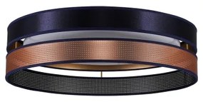 Duolla-Plafoniera LED ROLLER DUO SHINY LED/24W/230V diametro 45 cm blu/rame