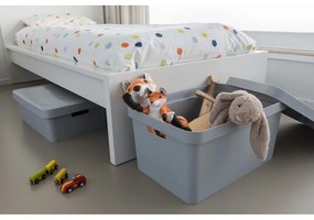 Cassetta di stoccaggio grigia con coperchio , 45 l Infinity - Curver