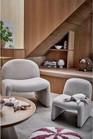 Poltrona per bambini greige Neel – Bloomingville Mini