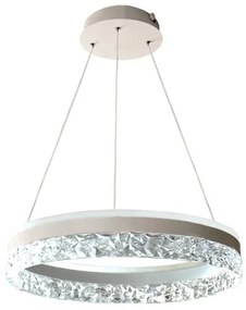 Lampadario a sospensione con filo LED dimmerabile LED/80W/230V 3000-6500K bianco + telecomando