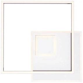 Brilliant - Luce LED dimmerabile IORGO LED/40W/230V 43,5x43,5 cm bianco/nero