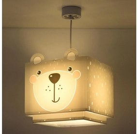 Dalber 64572 - Lampadario per bambini LITTLE TEDDY 1xE27/60W/230V