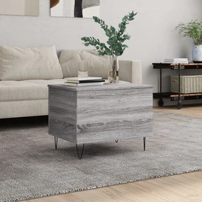 Tavolino Salotto Grigio Sonoma 60x44,5x45 Cm Legno Multistrato /