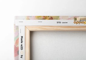 Quadro su tela – Natura morta floreale dipinta