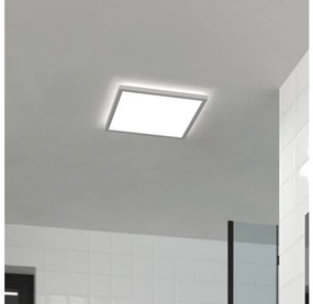 Eglo 901451-Plafoniera LED da bagno ROVITO 17,6W/230V 39x39 cm IP44 bianco
