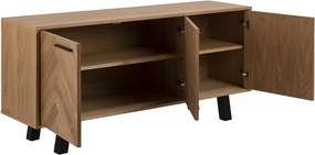 Cassettiera bassa in rovere 150x71 cm Brighton - Actona